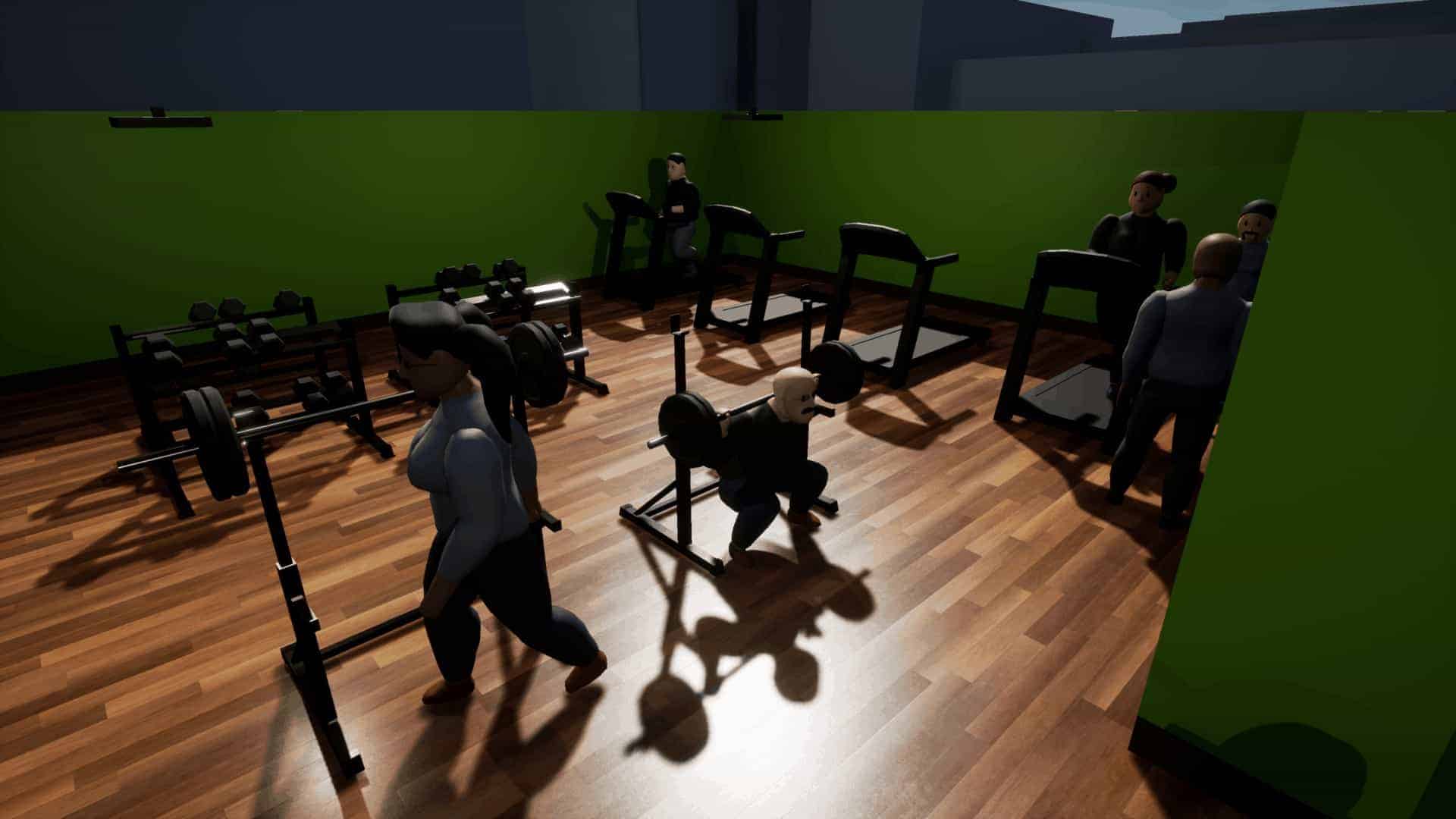 Gym Tycoon Weights Room