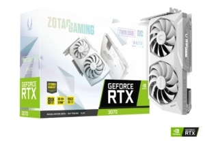 ZOTAC GAMING GeForce RTX 3070 Twin Edge OC White Edition - Box View