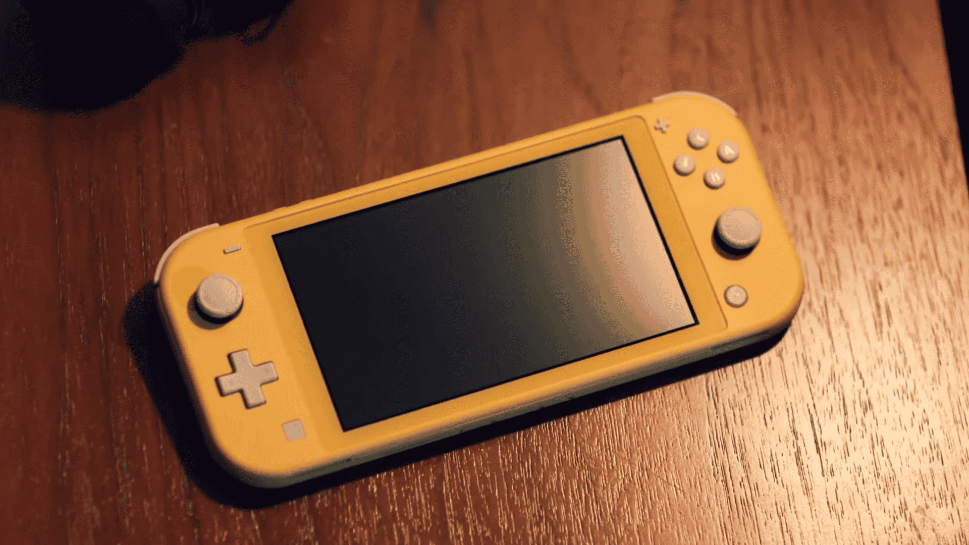 Yellow Nintendo Switch Lite