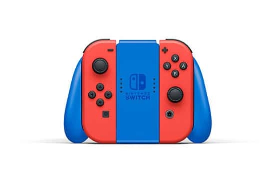Nintendo Switch Mario Red & Blue Edition Grip View