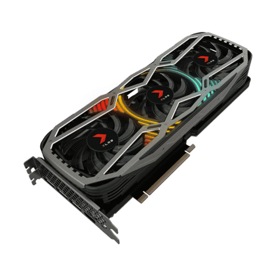 PNY GeForce RTX 3070 8GB EPIC-X RGB XLR8 Angled Promo View