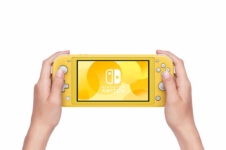 Nintendo Switch Lite Yellow In-hand
