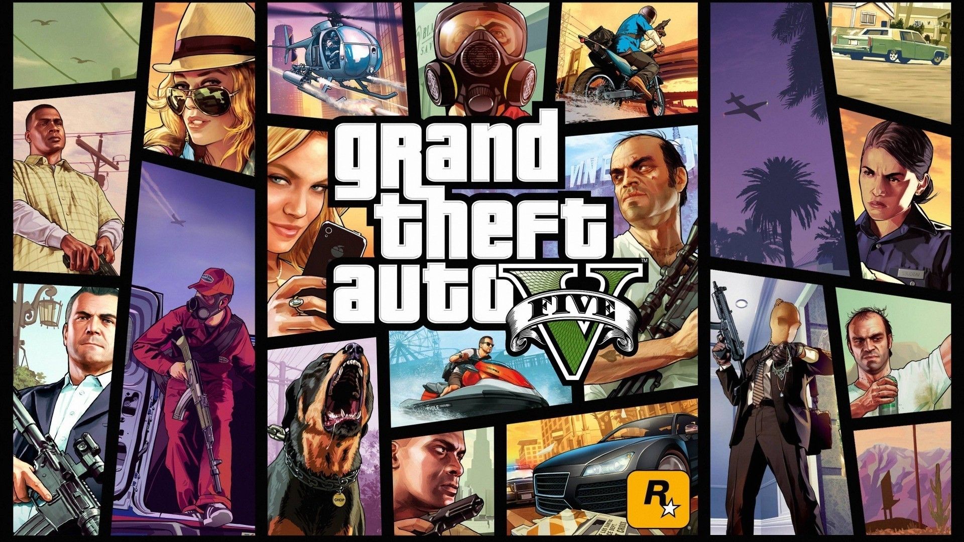 Grand Theft Auto 5 Promo Banner