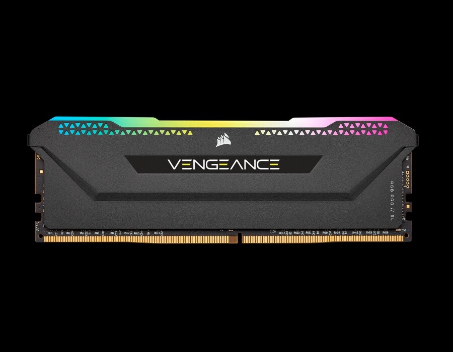 Corsair VENGEANCE RGB PRO SL 32GB (4 x 8GB) 3600MHz DDR4 Memory Kit - Black | Store | Ultimate Gaming Paradise