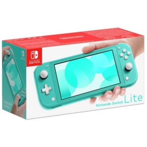 Nintendo Switch Lite Turquoise Box View