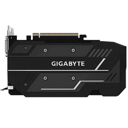 GIGABYTE GeForce GTX 1650 SUPER 4GB WINDFORCE OC Backplate View