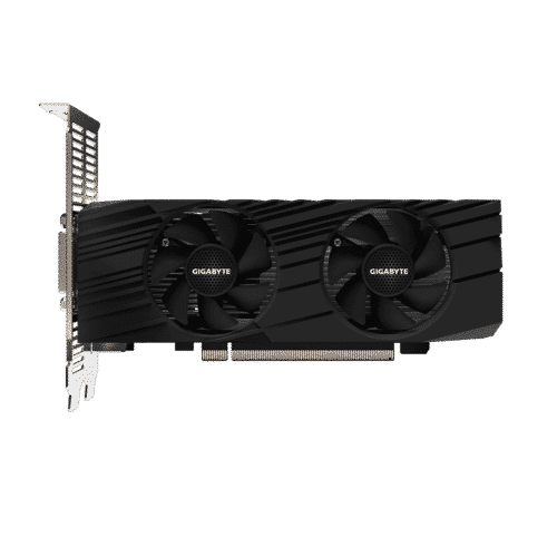 Gigabyte GeForce GTX 1650 D6 OC Low Profile 4G Fan View