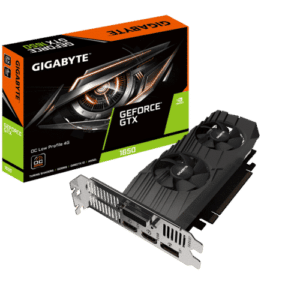 Gigabyte GeForce GTX 1650 D6 OC Low Profile 4G Box View
