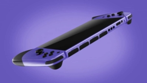 Super Nintendo Switch Concept Art - Angled View
