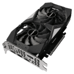 Gigabyte GeForce RTX 2060 OC 6G Angled Fan View