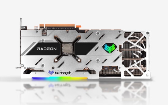 Sapphire NITRO+ AMD Radeon RX 6700 XT Backplate View