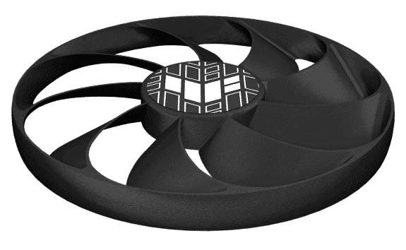 ASUS TUF GAMING GeForce RTX 3080 Ti OC Fan Design