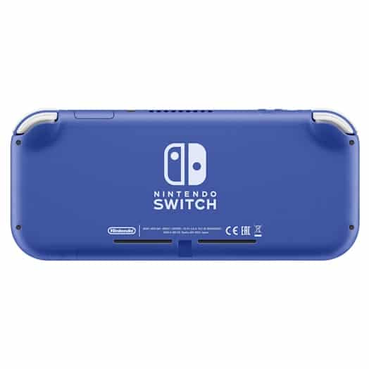 Nintendo Switch Lite Blue Back View