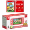 Nintendo Switch Lite Coral Animal Crossing Bundle Promo