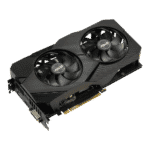 ASUS Dual GeForce RTX 2060 OC EVO 6GB Angled View