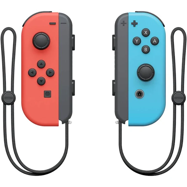 Nintendo Switch Joy-con Red and Blue Controller View