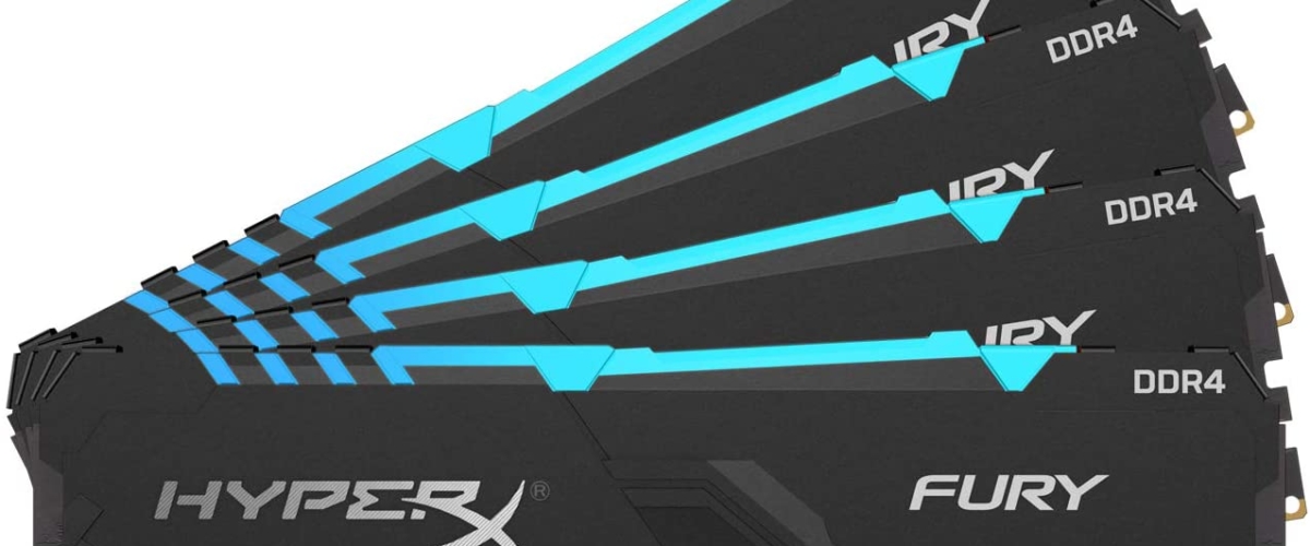 HyperX Fury RGB 32GB Memory Kit RAM Promo View