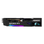 Gigabyte AORUS GeForce RTX 3070 Ti MASTER Side View