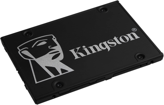 Kingston KC600 SSD Angled View
