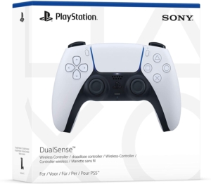 Sony PS5 DualSense PS5 White Front Box View