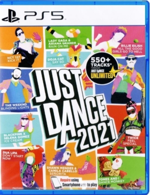 Just Dance 2021 PS5 Box