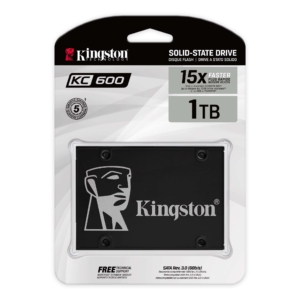 Kingston KC600 1TB SSD Box View