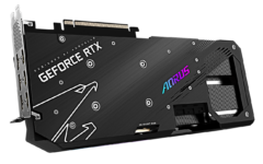 Gigabyte AORUS GeForce RTX 3070 Ti MASTER Backplate Poster