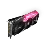 Inno3D RTX 3060 TI iCHILL X3 RED Angled Vertical View