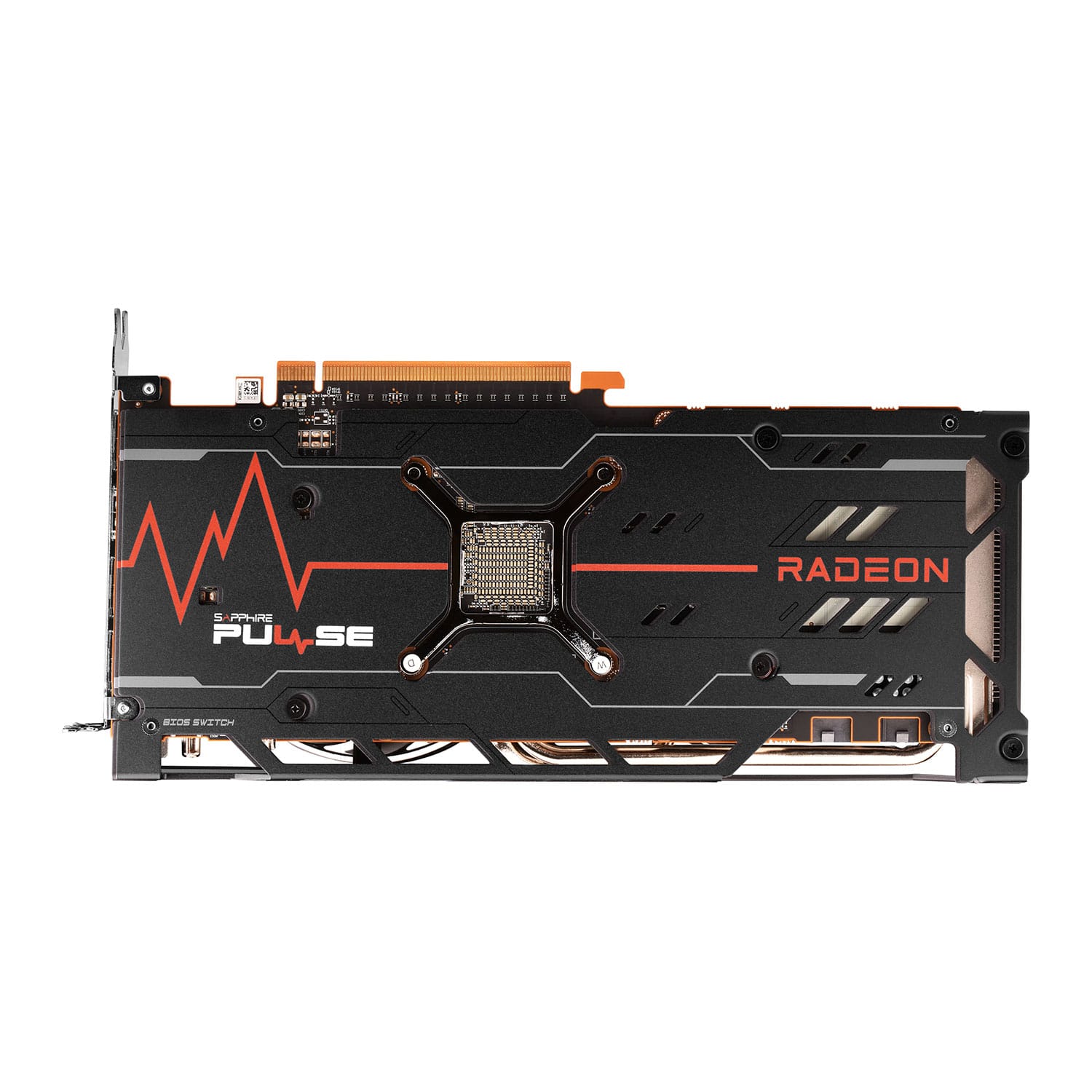 Sapphire PULSE RX 6700 XT 12GB Backplate View