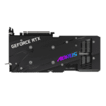 Gigabyte AORUS RTX 3070 MASTER Angled Backplate View