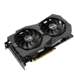 ROG Strix GeForce GTX 1660 SUPER Advanced Edition Flat Angled View