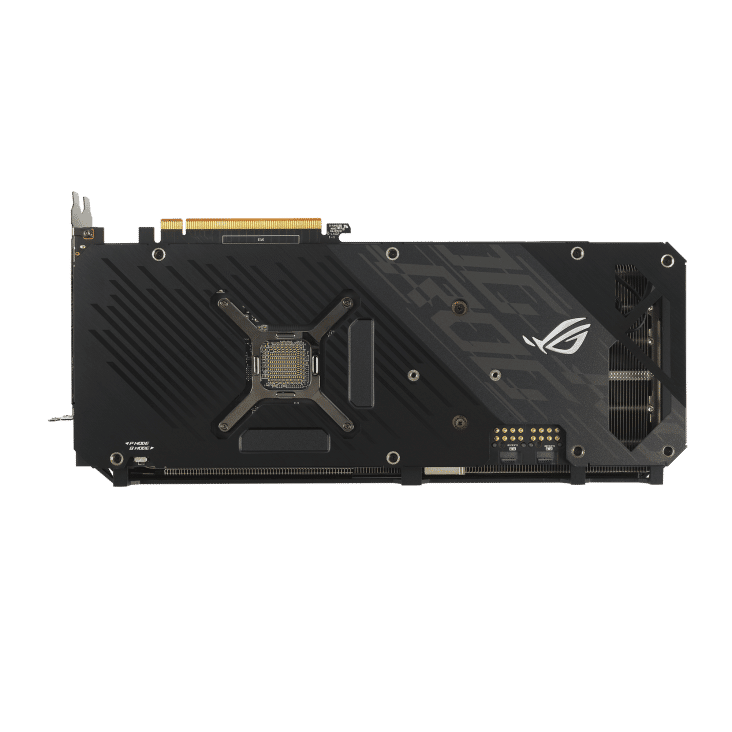 ASUS ROG Strix RX 6700 XT OC Edition Backplate View