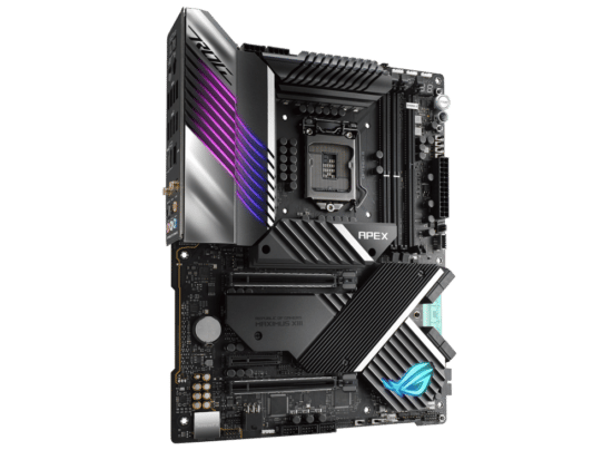 ASUS ROG MAXIMUS XIII APEX Angled View