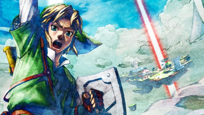 The Legend of Zelda: Skyward Sword HD Link Poster