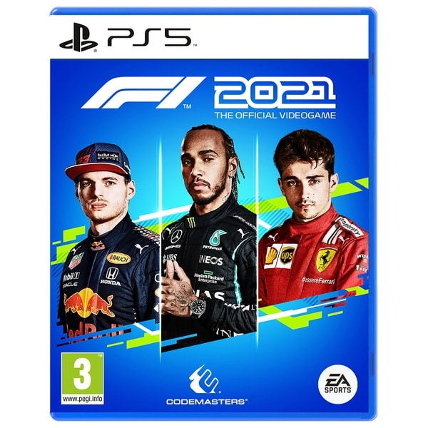 F1 2021 PS5 Box Art