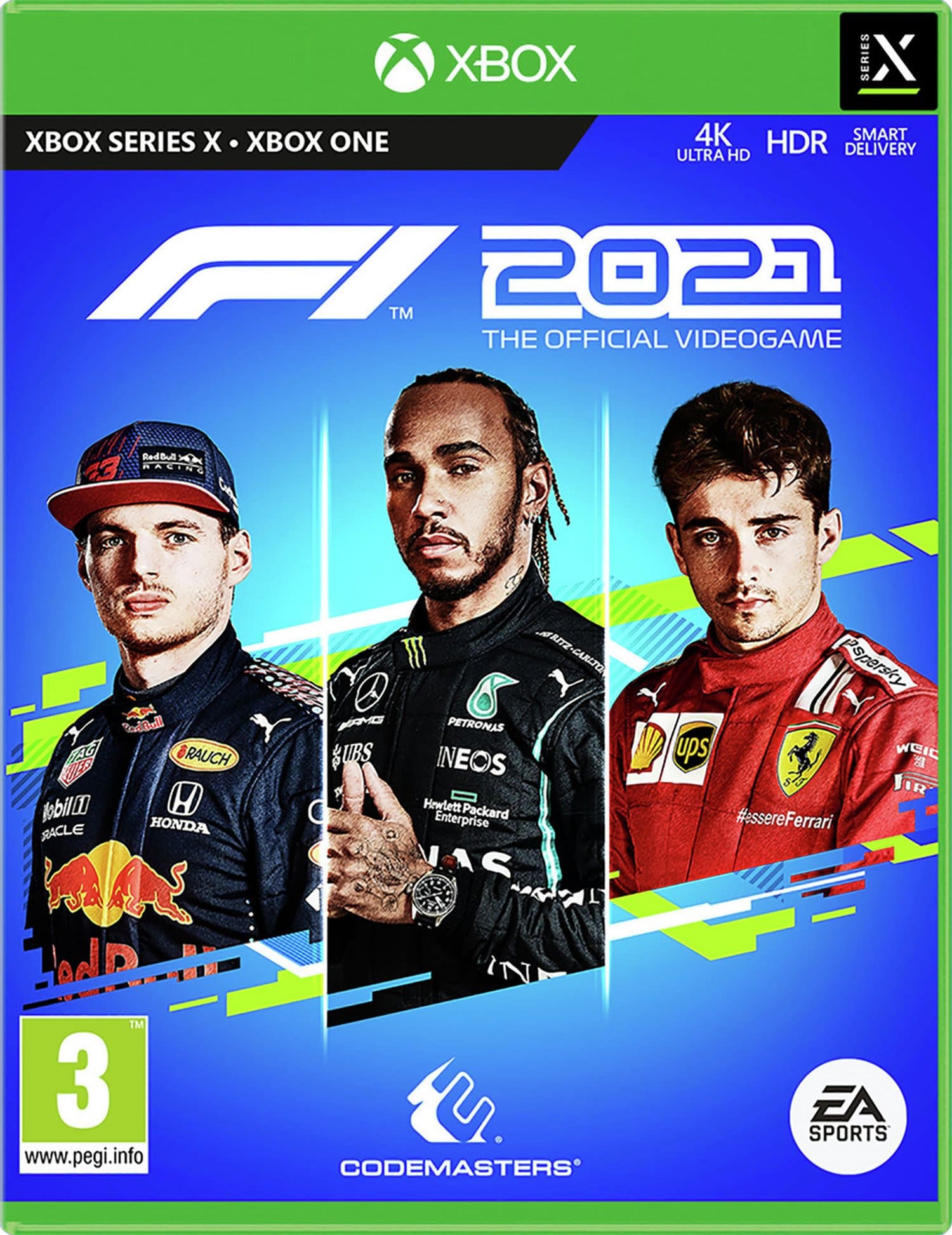 F1 2021 Xbox Series X Box Art 2