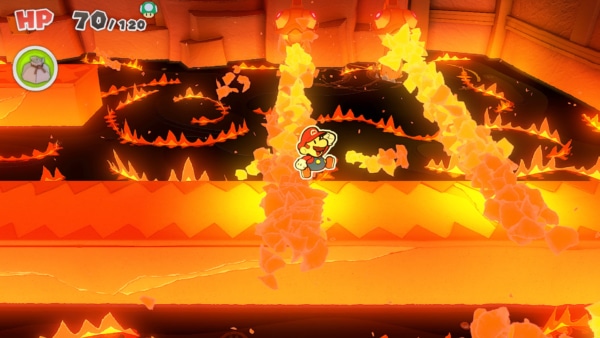 Paper Mario The Origami King Gameplay Screenshot 1