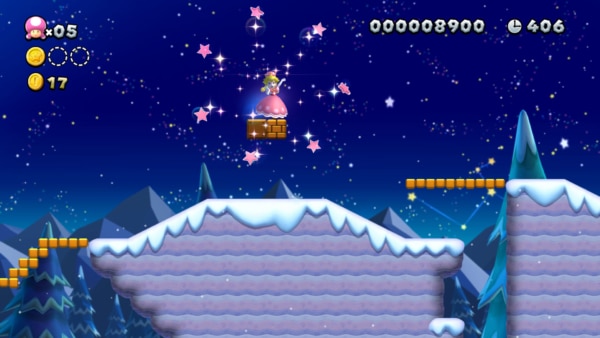 New Super Mario Bros U Deluxe Gameplay Screenshot 1