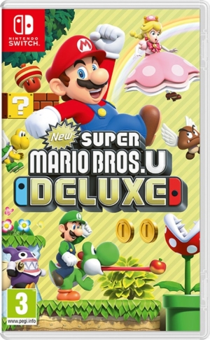 New Super Mario Bros U Deluxe Box Art