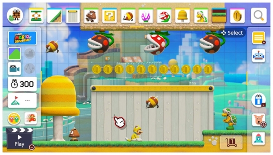 Super Mario Maker 2 Gameplay Screenshot