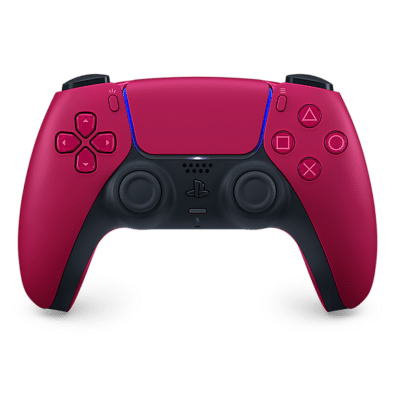 Sony PS5 DualSense Cosmic Red Flat View