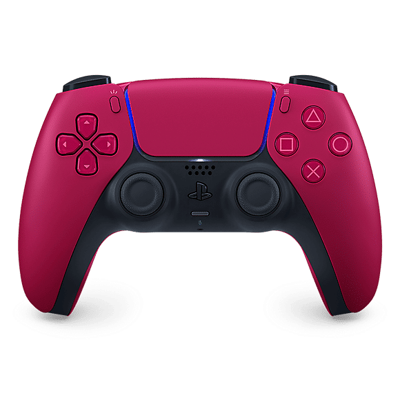 Sony PS5 DualSense Cosmic Red Flat View