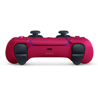 Sony PS5 DualSense Cosmic Red Angled View