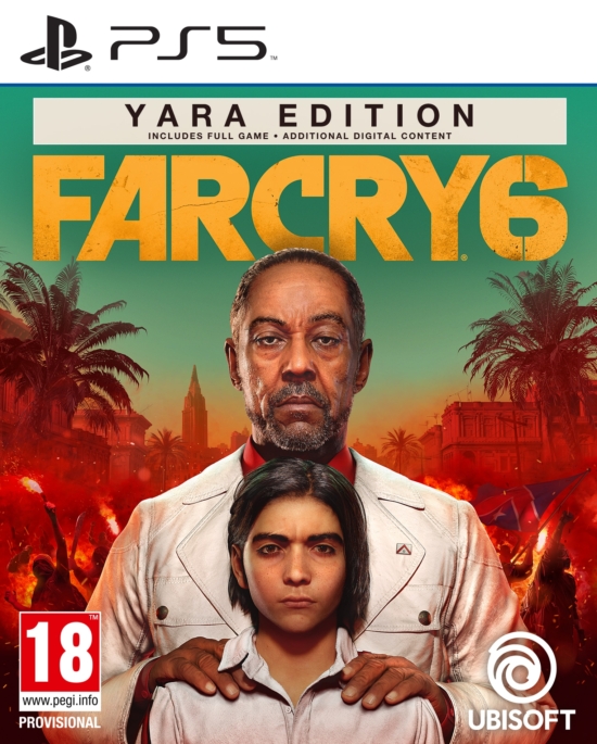 Far Cry 6 Yara Edition PS5 Box Art