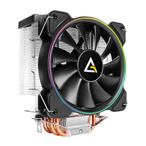 Antec A400 RGB Angled Fan View