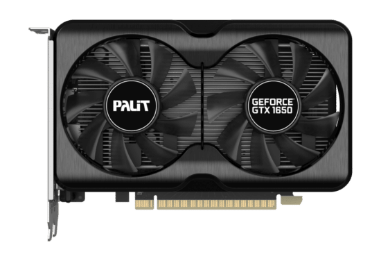 Palit GTX 1650 GamingPro 4GB Flat View