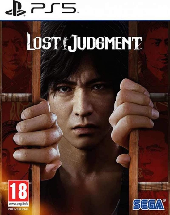 Lost Judgment Box Art PS5