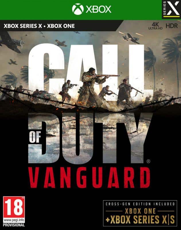 Call of Duty: Vanguard Box Art XSX