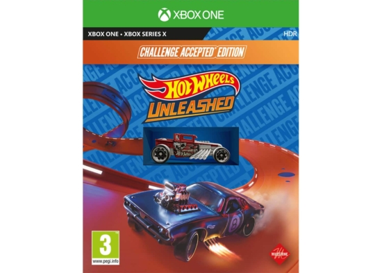 Hot Wheels Unleashed Challenge Accepted Edition Xbox One Box Cover