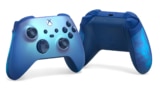 Xbox Aqua Shift Wireless Controller Front and Back View